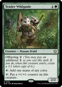 Tender Wildguide - Bloomburrow - Magic: The Gathering card