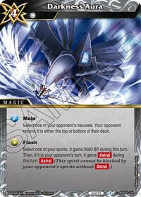 Darkness Aura - Strangers in the Sky - Battle Spirits Saga card