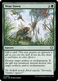 Wear Down - Bloomburrow - Magic: The Gathering card