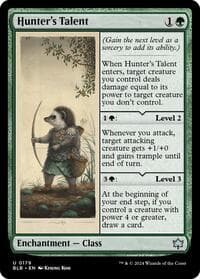 Hunter's Talent - Bloomburrow - Magic: The Gathering card