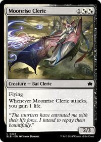 Moonrise Cleric - Bloomburrow - Magic: The Gathering card