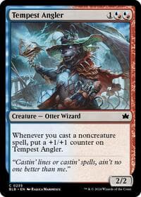 Tempest Angler - Bloomburrow - Magic: The Gathering card