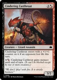 Cindering Cutthroat - Bloomburrow - Magic: The Gathering card