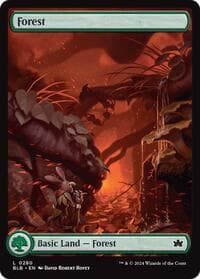 Forest (0280) - Bloomburrow - Magic: The Gathering card