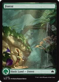 Forest (0278) - Bloomburrow - Magic: The Gathering card