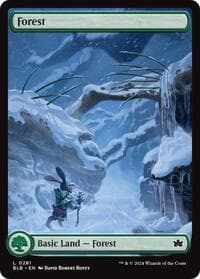 Forest (0281) - Bloomburrow - Magic: The Gathering card