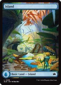 Island (0268) - Bloomburrow - Magic: The Gathering card