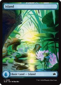 Island (0266) - Bloomburrow - Magic: The Gathering card