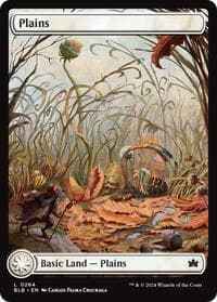 Plains (0264) - Bloomburrow - Magic: The Gathering card