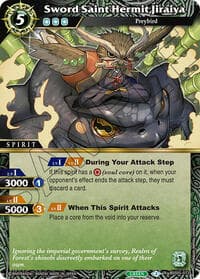 Sword Saint Hermit Jiraiya - Strangers in the Sky - Battle Spirits Saga card