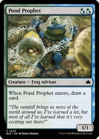 Pond Prophet - Bloomburrow - Magic: The Gathering card