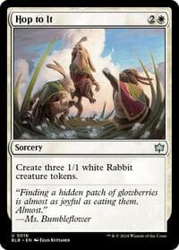 Hop to It - Bloomburrow - Magic: The Gathering card