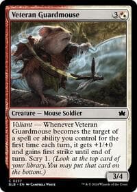 Veteran Guardmouse - Bloomburrow - Magic: The Gathering card