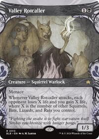 Valley Rotcaller (Showcase) - Bloomburrow - Magic: The Gathering card