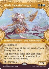 Glarb, Calamity's Augur (Showcase) - Bloomburrow - Magic: The Gathering card