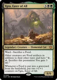 Ygra, Eater of All - Bloomburrow - Magic: The Gathering card