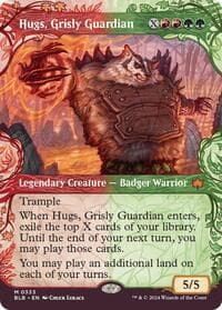 Hugs, Grisly Guardian (Showcase) - Bloomburrow - Magic: The Gathering card
