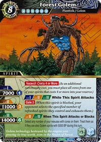Forest Golem - Strangers in the Sky - Battle Spirits Saga card