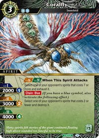 Coralfly - Strangers in the Sky - Battle Spirits Saga card