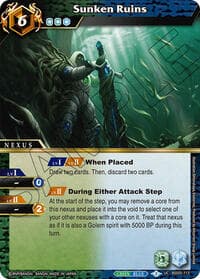 Sunken Ruins - Strangers in the Sky - Battle Spirits Saga card