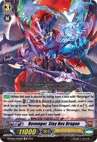Revenger, Slay Hex Dragon - DZ-PS02: Premium Deckset “Revenger” - Cardfight Vanguard card
