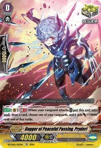 Dagger of Peaceful Passing, Pryderi - DZ-PS02: Premium Deckset “Revenger” - Cardfight Vanguard card