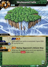 Skybound Falls - Strangers in the Sky - Battle Spirits Saga card