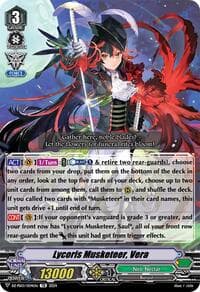 Lycoris Musketeer, Vera - DZ-PS03: Premium Deckset “Musketeer” - Cardfight Vanguard card