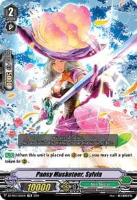 Pansy Musketeer, Sylvia - DZ-PS03: Premium Deckset “Musketeer” - Cardfight Vanguard card