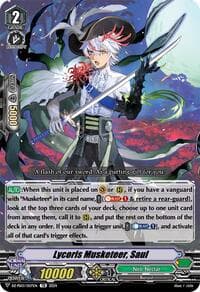 Lycoris Musketeer, Saul - DZ-PS03: Premium Deckset “Musketeer” - Cardfight Vanguard card