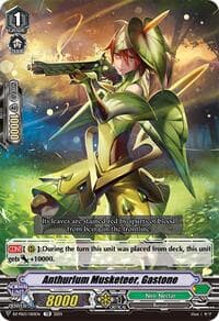 Anthurium Musketeer, Gastone - DZ-PS03: Premium Deckset “Musketeer” - Cardfight Vanguard card