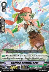 Broccolini Musketeer, Kirah - DZ-PS03: Premium Deckset “Musketeer” - Cardfight Vanguard card