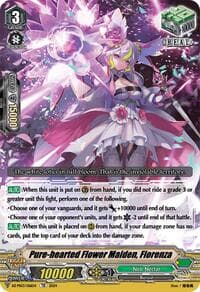 Pure-hearted Flower Maiden, Fiorenza - DZ-PS03: Premium Deckset “Musketeer” - Cardfight Vanguard card