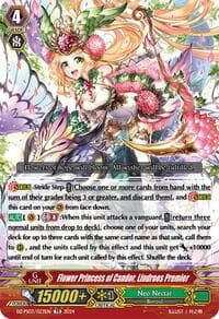 Flower Princess of Candor, Lindroos Premier - DZ-PS03: Premium Deckset “Musketeer” - Cardfight Vanguard card