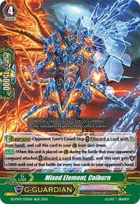Mixed Element, Colburn - DZ-PS03: Premium Deckset “Musketeer” - Cardfight Vanguard card