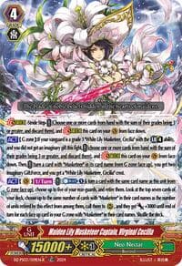 Maiden Lily Musketeer Captain, Virginal Cecilia (TDR) - DZ-PS03: Premium Deckset “Musketeer” - Cardfight Vanguard card