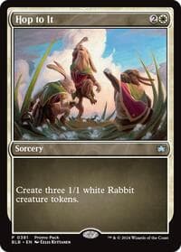 Hop to It - Promo Pack: Bloomburrow - Magic: The Gathering card