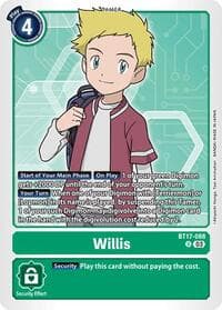 Willis - Secret Crisis - Digimon Card Game card