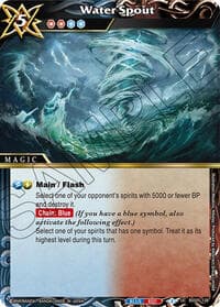 Water Spout - Strangers in the Sky - Battle Spirits Saga card