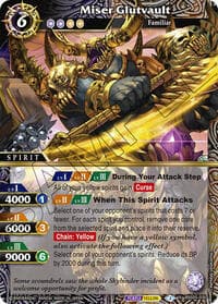 Miser Glutvault - Strangers in the Sky - Battle Spirits Saga card