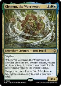 Clement, the Worrywort - Bloomburrow - Magic: The Gathering card