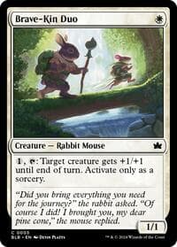 Brave-Kin Duo - Bloomburrow - Magic: The Gathering card