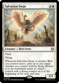Salvation Swan - Bloomburrow - Magic: The Gathering card