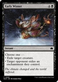 Early Winter - Bloomburrow - Magic: The Gathering card