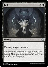 Fell - Bloomburrow - Magic: The Gathering card