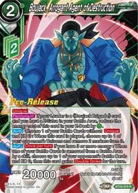 Boujack, Arrogant Agent of Destruction - Legend of the Dragon Balls Pre-Release Cards - Dragon Ball Super: Masters card