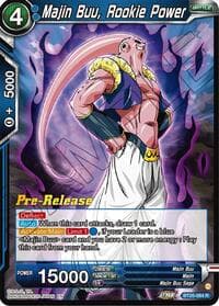 Majin Buu, Rookie Power - Legend of the Dragon Balls Pre-Release Cards - Dragon Ball Super: Masters card