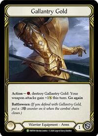 Gallantry Gold (Golden) - FAB104 - Flesh and Blood: Promo Cards - Flesh and Blood TCG card