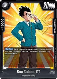 Son Gohan : GT - Raging Roar - Dragon Ball Super: Fusion World card