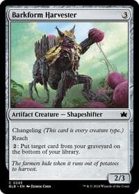 Barkform Harvester - Bloomburrow - Magic: The Gathering card